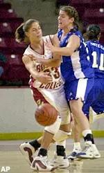 Junior Rachel Byars and the Eagles will face Miami on Wednesday, Jan. 10, in Conte Forum at 7 p.m.