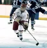 Senior captain Jeff Giuliano scored one goal and one assist as BC defeated Notre Dame, 4-1.
