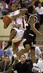 Troy Bell scored a game-high 26 points to lead the Eagles over Providence Saturday night.