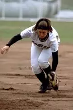 Freshman Jacqui Goodchild set four BC single-season records against Harvard, including hits and at-bats.