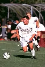 Adam Pfeifer scored twice and added an assist as men's soccer defeated Syracuse, 5-1, to open the 2001 season.