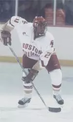 Brett Peterson and the Eagles will play two games against Boston University this weekend.