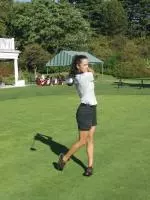 Kori Goulet finished tied for seventh place in this weekend's ECAC Championships.