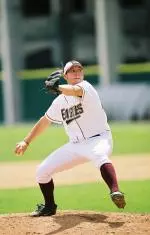 Sophomore pitcher Chris Lambert heads into the 2003 season as a preseason all-America
