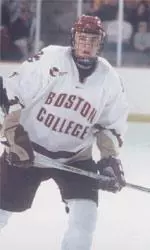 Sophomore Andrew Alberts tallied his second goal of the season in a 3-2 win over rival Boston University.