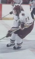Sophomore Dave Spina scored two goals in a 4-1 victory over Northeastern.