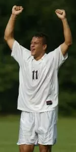 Freshman John Krause scored BC's first goal in its 3-2, title-clinching win over Rutgers