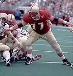 Center Dan Koppen was named All-BIG EAST for the third consecutive year.