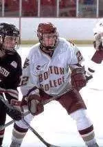 Junior Ben Eaves scored one goal and added one assist in a 4-3 loss to Maine.