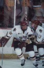 Ales Dolinar and Tony Voce will help lead the Eagles into Alfond Arena to face Maine in the HOCKEY EAST Quarterfinals.