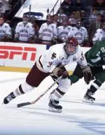 Sophomore Tony Voce was honored as the hockey team's Most Valuable Player at the 53rd annual Pike's Peak Club Banquet.