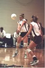 Katie Andersen recorded a double-double in the Eagles' 3-0 win over Dartmouth.