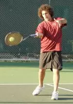 Senior Damon Vartabedian won all four of his matches at the Northeast Intercollegiate Championships