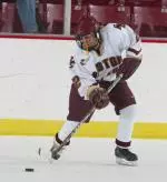 Kristin Blundo scored the Eagles' lone goal against Princeton.