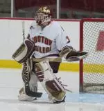 Lisa Davis recorded 38 saves against UNH Friday evening.