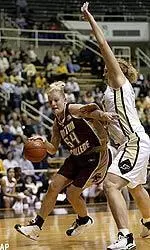 Becky Gottstein was named to the Kodak All-District squad by the WBCA. She is now a finalist for the 10-woman Kodak All-America team to be announced at the Women's Final Four.