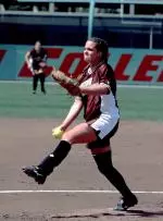 Kim Ryan went 3-0 on the week, with two shutouts and a perfect game, to earn BIG EAST Pitcher of the Week honors.