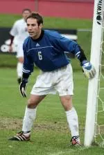 Fifth-year student and current New England Revolution goalkeeper Kyle Singer played for BC last Wednesday in its 2-0 loss to the Revs