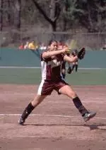 Tekae Malandris struck out six en route to saving a 2-0 win over Massachusetts on softball senior day.