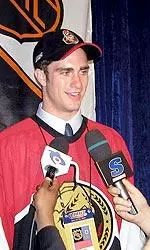 Patrick Eaves was selected by Ottawa in the first round of Saturday's NHL Draft.