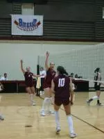 Eagle Celebrate a win during the New England Challenge.