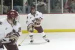 Peter Harrold handed out two assists in BC's 4-0 win over Merrimack.