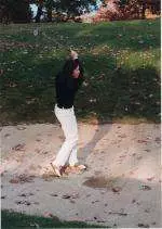 Last weekend, Moira O'Connell's best round was a +3, 75