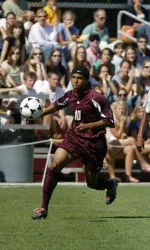 Freshman Charlie Davies tallied two goals in Saturday's win.