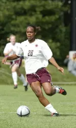 Kia McNeill's goal against Georgetown put the Eagles in the BE Tournament Semifinals