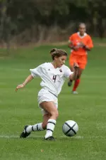 Women's soccer co-captain Laina Ceddia has her team in the Sweet 16.