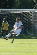 Senior co-captain Pat Haggerty led a BC defense that allowed just 10 goals this season.