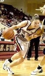 Amber Jacobs was named an Honorable Mention AP All-American. This weekend, she and her Eagle squad will play Minnesota in the Sweet 16.