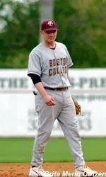 Leahy leads the league through games of April 25 with a .422 batting average in conference action