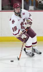 Captain Ryan Shannon will lead the top-ranked Eagles in 2004-05