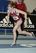 Kathleen Smyth won the 500-meters on Saturday.