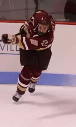 Alberts netted the only goal of the second period