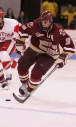 Eaves had three points in the 6-0 win over Massachusetts