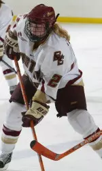 Spillane netted the game-winning goal for the Eagles in their 4-3 win over Quinnipiac