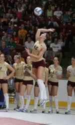 Dorota Niemczewska had 10 kills and nine digs in the match