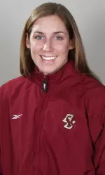 Liz Byron won the 50-yard freestyle