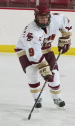 Junior Krystal Strassman scored the Eagle's lone goal against Niagara