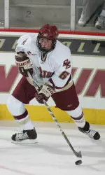 Freshman Tim Kunes registered one assist at New Hampshire