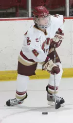 Sophomore Sarah Feldman scored two goals in the Eagles' loss to the Big Green