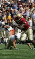 Mathias Kiwanuka was among eight ACC players named to the 2005 AFCA All-America Team