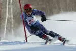 Sophomore Greg Avallon won the giant slalom at the Boston College Carnival.