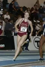 Sophomore Kathleen Smyth is the New England champion in the 1,000 meters.