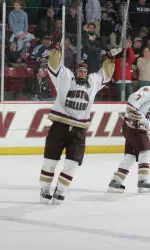 Patrick Eaves earned Hockey East Player of the Year