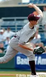 Nate Jeanes allowed three runs in 6.2 innings of work on Sunday.