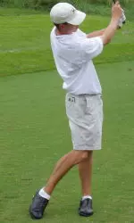 Alex Snickenberger tied Jim Roney for 17th overall last weekend at the Navy Spring Invitational