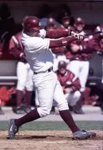 Senior Jason Delaney belted a two-run shot over the Green Monster.
